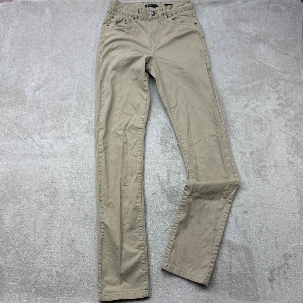 American Tall Dylan Slim Fit Pants Mens 30x36 Khaki Excellent Cotton Chinos Tall